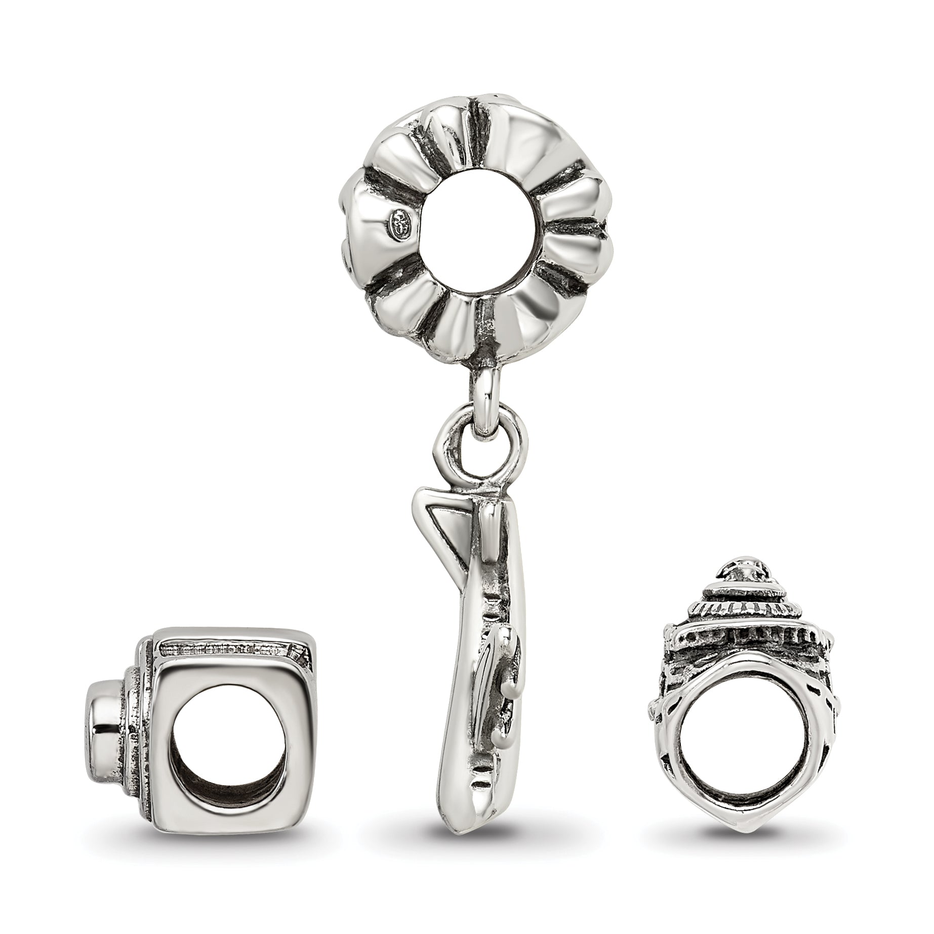 Sterling Silver Reflections Travel Bug Boxed Bead Set Secondary image