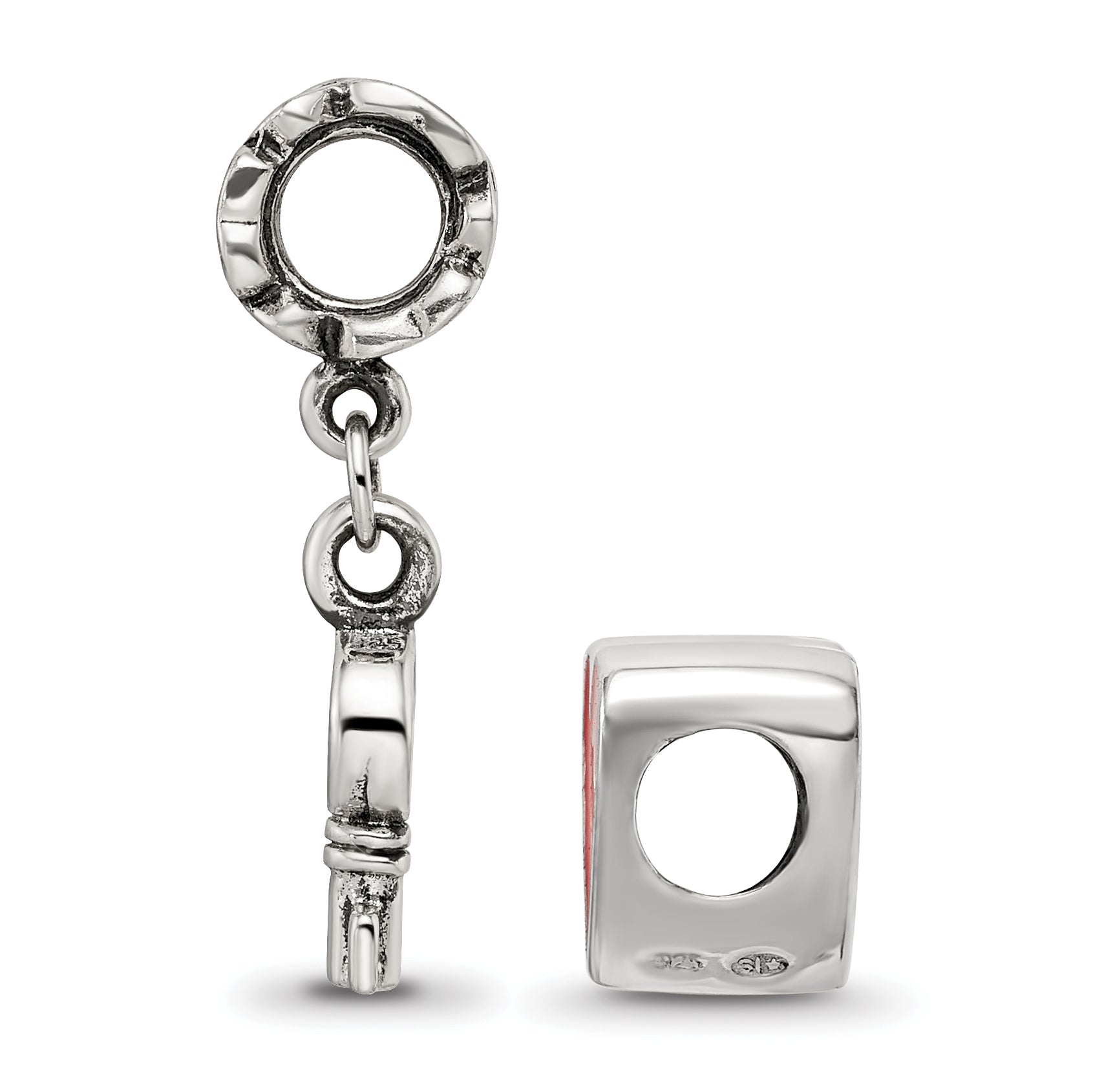 Sterling Silver Reflections You Have The Keys Boxed Bead Set Secondary image
