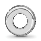 Sterling Silver Reflections Oxidized Personalized Bead