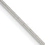 Sterling Silver Diamond-Cut Snake Chain Necklace 1.2mm