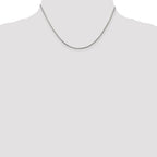 Sterling Silver Diamond-Cut Snake Chain Necklace 1.5mm