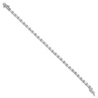 31-Stone Cubic Zirconia Bracelet in Sterling Silver - Sophia Jewelers
