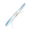 Sterling Silver Stackable Expressions Twisted Blue Enamel Bangle