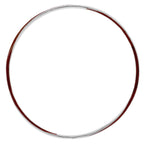 Sterling Silver Stackable Expressions Twisted Brown Enamel Bangle