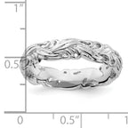 Sterling Silver Stackable Expressions Polished Ring