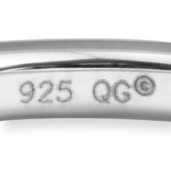 Sterling Silver Stackable Expressions Brown Enameled 2.25mm Ring