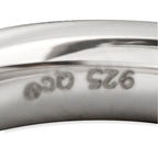 Sterling Silver Stackable Expressions Brown Enameled 3.25mm Ring