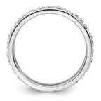 Sterling Silver Stackable Expressions Cancer Zodiac Ring