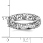 Sterling Silver Stackable Expressions Cancer Zodiac Ring
