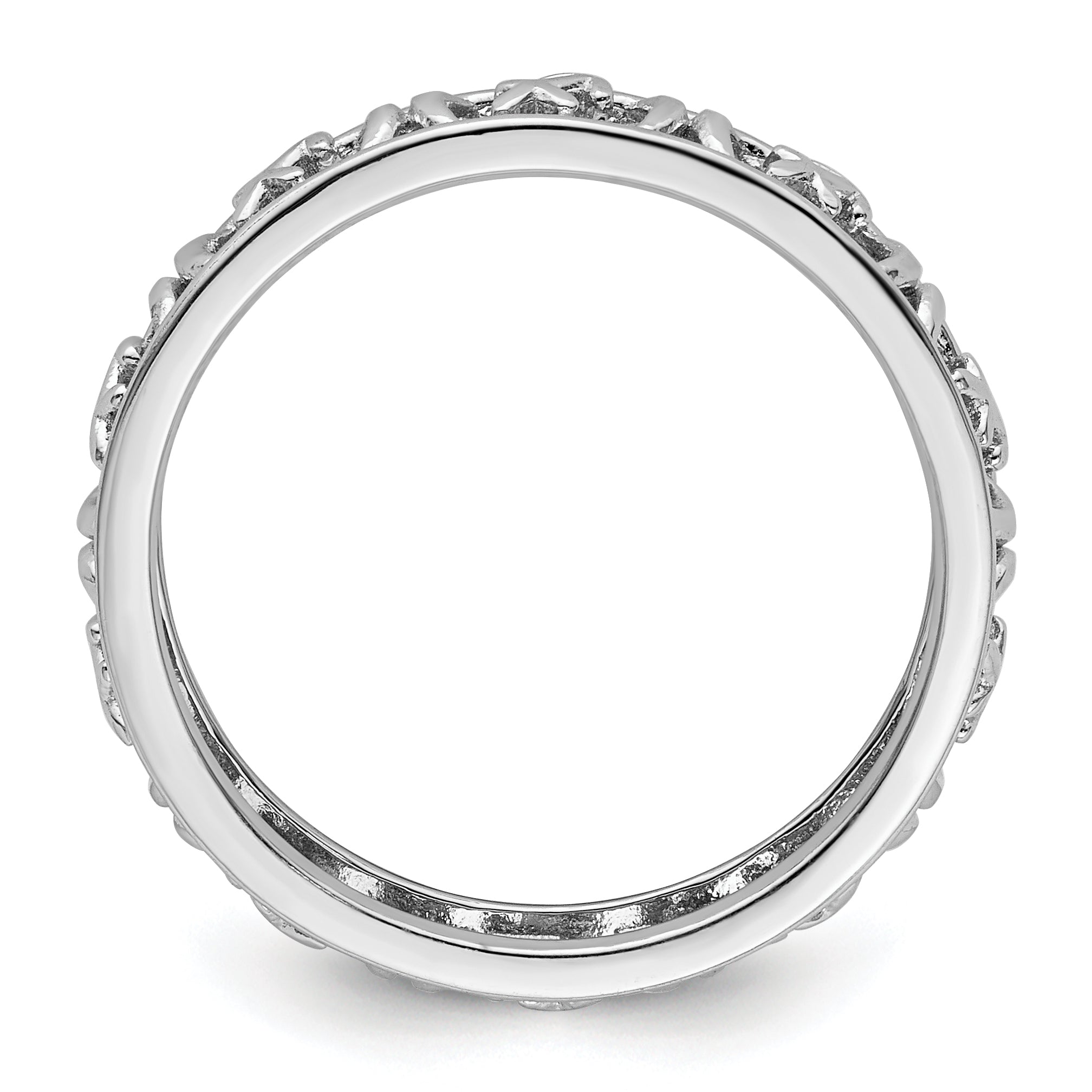 Sterling Silver Stackable Expressions Sagittarius Zodiac Ring Secondary image