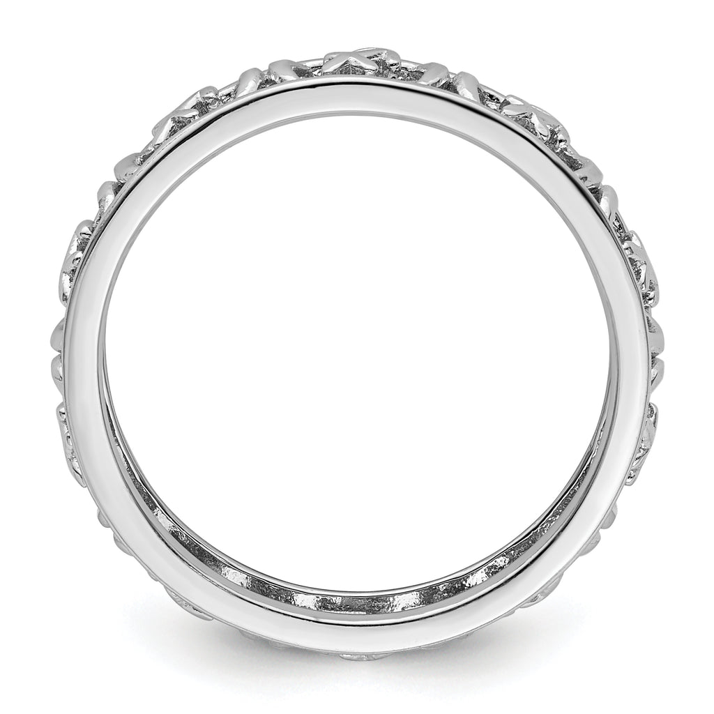 Sterling Silver Stackable Expressions Sagittarius Zodiac Ring