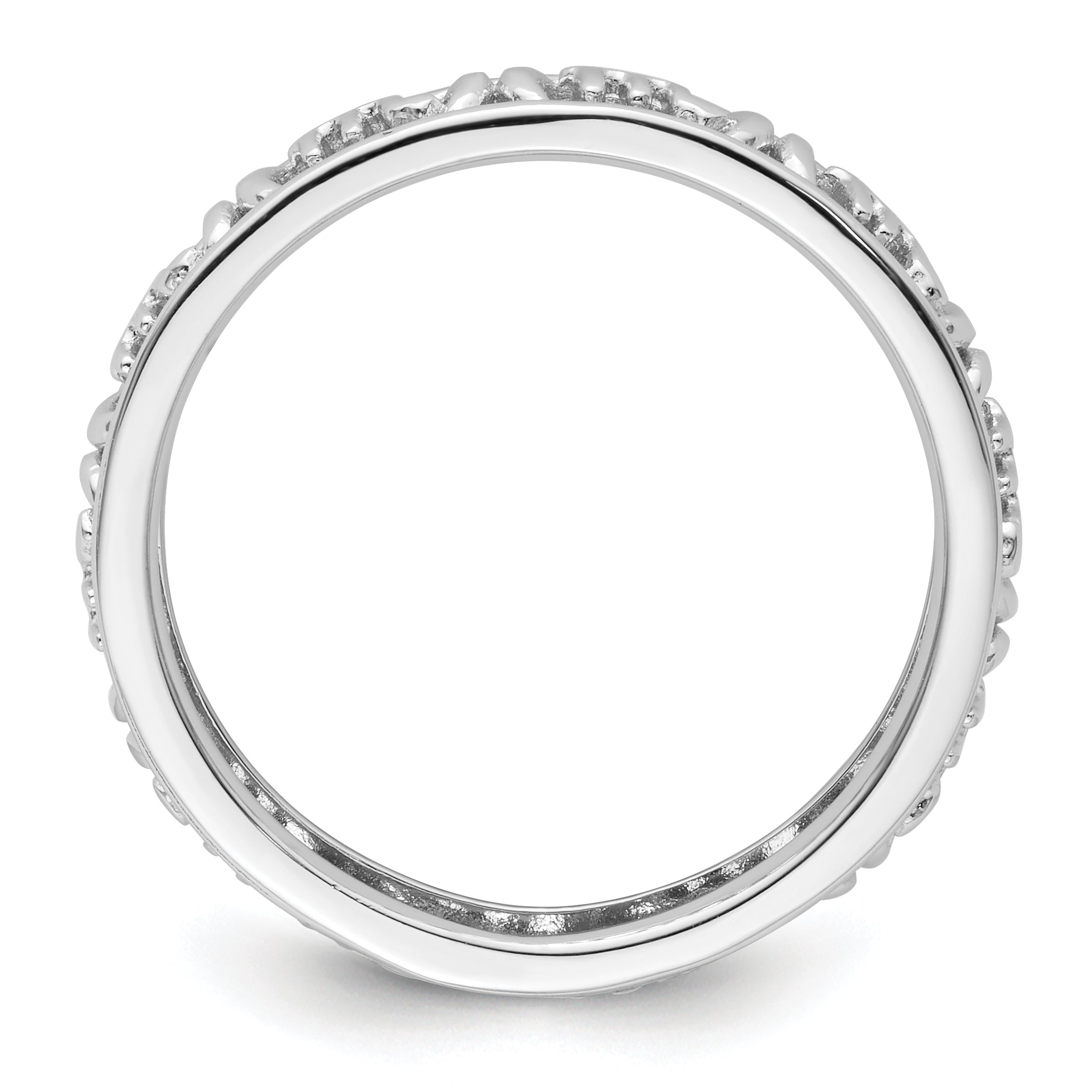 Sterling Silver Stackable Expressions Scorpio Zodiac Ring Secondary image