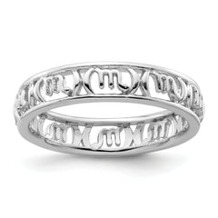 Sterling Silver Stackable Expressions Scorpio Zodiac Ring - Sophia Jewelers