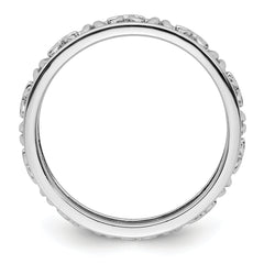 Sterling Silver Stackable Expressions Pisces Zodiac Ring