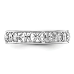 Sterling Silver Stackable Expressions Pisces Zodiac Ring