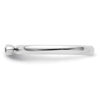 Sterling Silver Stackable Expressions Created Sapphire Ring