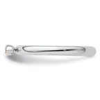 Sterling Silver Stackable Expressions Citrine Ring