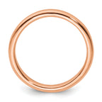Sterling Silver Stackable Expressions Pink-plated Polished Ring