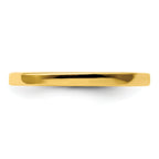 Sterling Silver Stackable Expressions Gold-plated Polished Ring