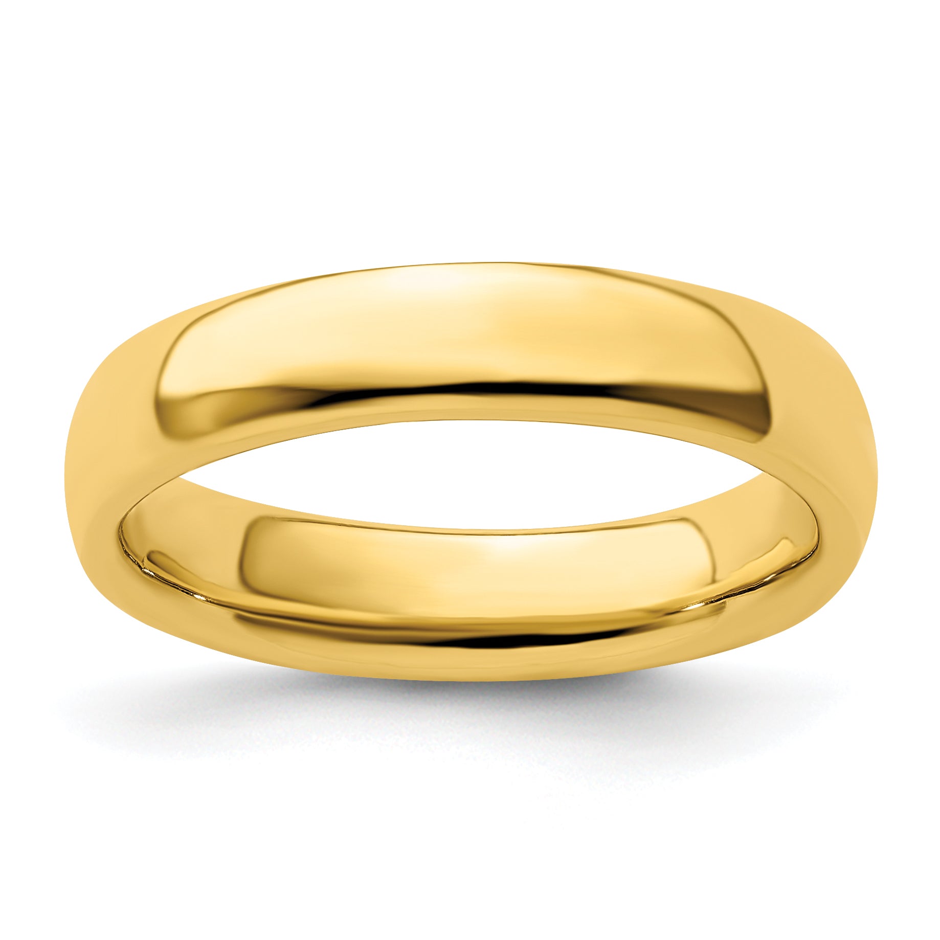 Sterling Silver Stackable Expressions Gold-plated Polished Ring Main image