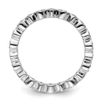 Sterling Silver Stackable Expressions Diamond Ring