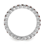 Sterling Silver Stackable Expressions Garnet Ring