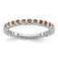 Sterling Silver Stackable Expressions Citrine Ring
