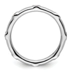Sterling Silver Stackable Expressions Pink Tourmaline Ring