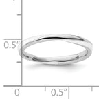 Sterling Silver Stackable Expressions Twisted White Enameled Ring