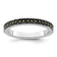 Sterling Silver Stackable Expressions Marcasite Band