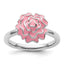 Sterling Silver Stackable Expressions Carnation Ring