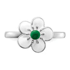 Sterling Silver Stackable Expressions Hawthorn Ring