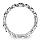 Sterling Silver Stackable Expressions June Crystal Ring