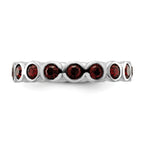 Sterling Silver Stackable Expressions June Crystal Ring