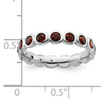 Sterling Silver Stackable Expressions June Crystal Ring