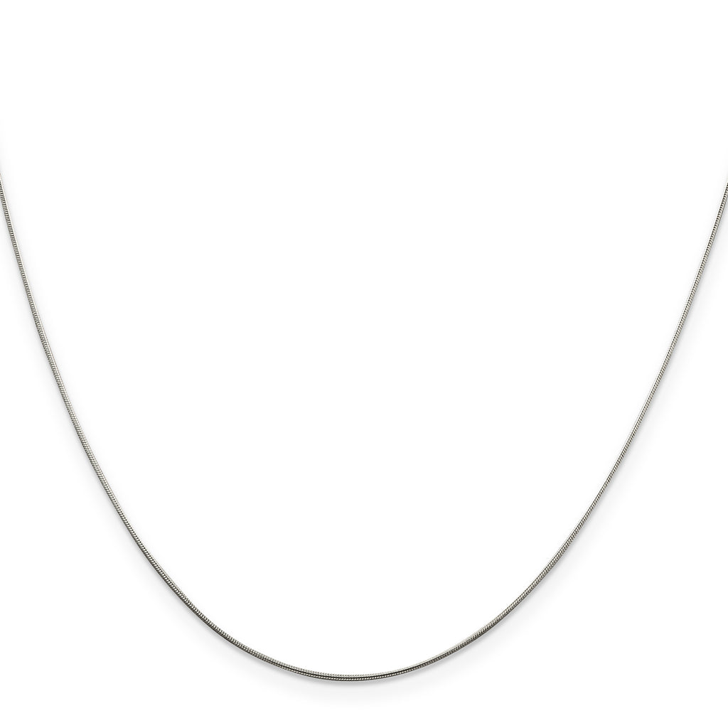 Sterling Silver Snake Chain Necklace 0.7mm