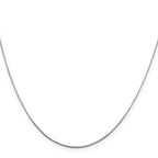 Sterling Silver Snake Chain Necklace 0.7mm