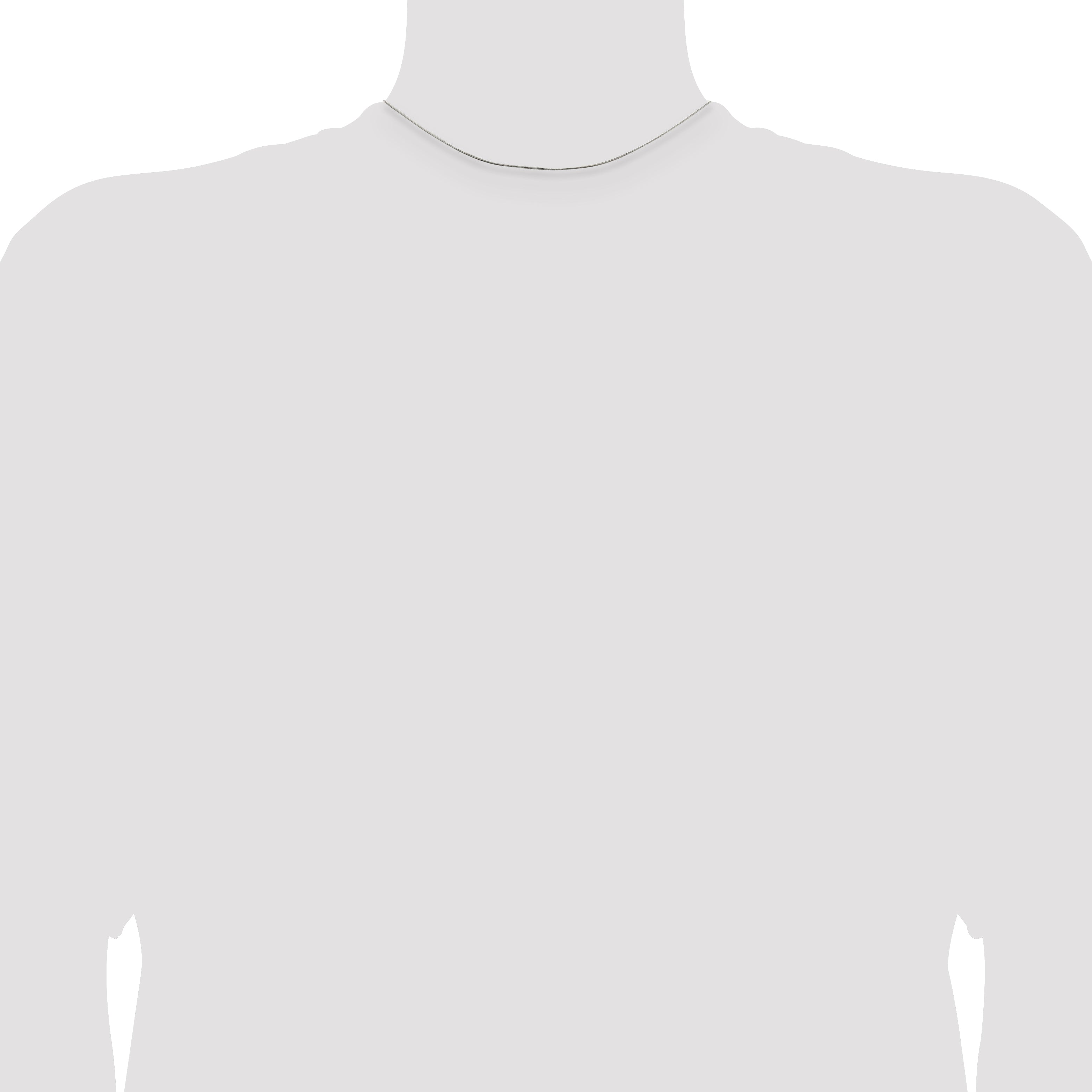 Sterling Silver Snake Chain Necklace 0.7mm