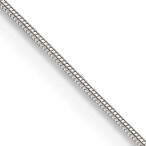 Sterling Silver Snake Chain Necklace 0.7mm