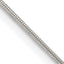 Sterling Silver Snake Chain Necklace 0.8mm