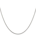 Sterling Silver 1mm Snake Chain With 2 Inch Extension