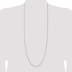 Snake Chain Necklace in Sterling Silver, 1mm - Sophia Jewelers