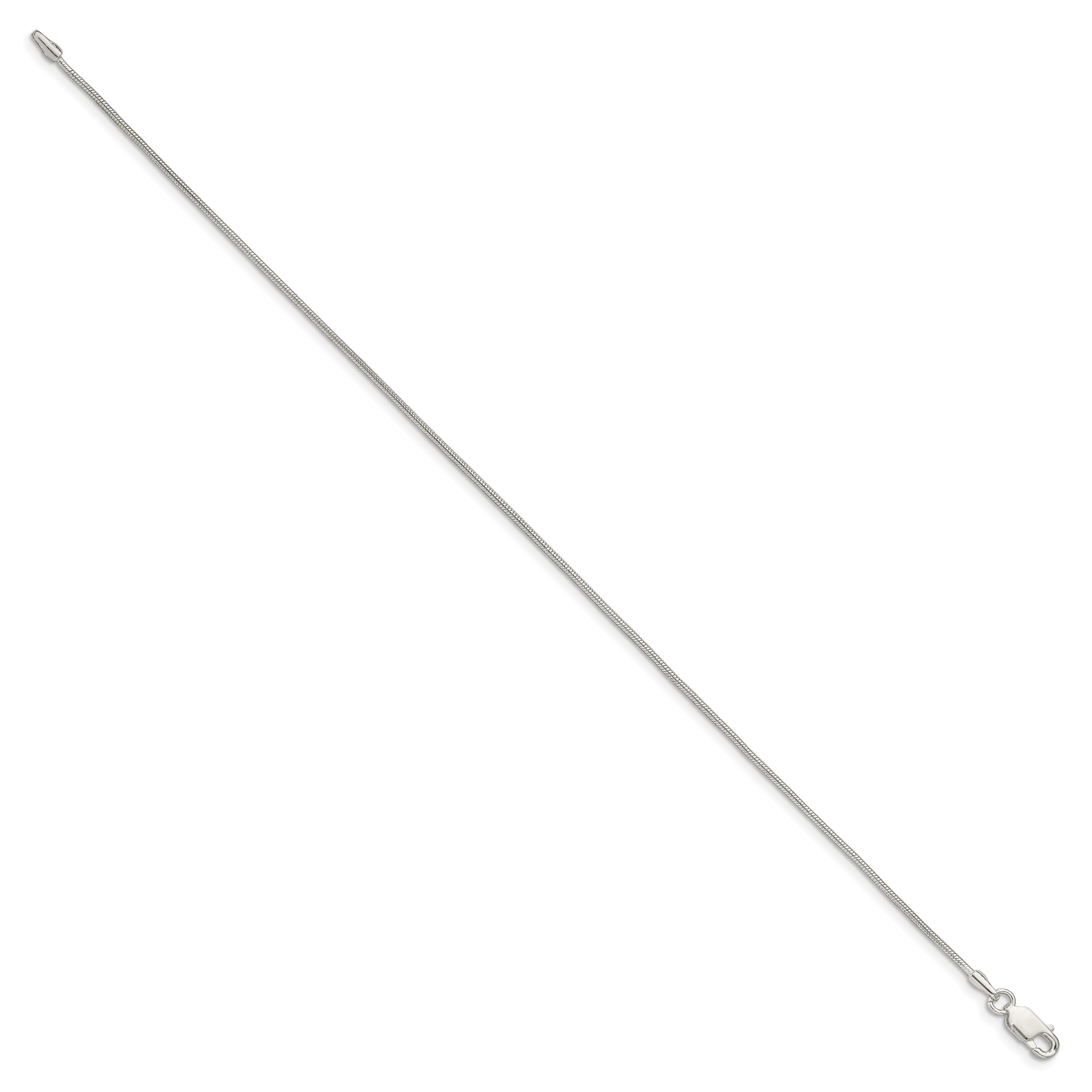 Sterling Silver 1mm Snake Chain Secondary image