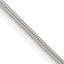 Snake Chain Necklace in Sterling Silver, 1mm - Sophia Jewelers