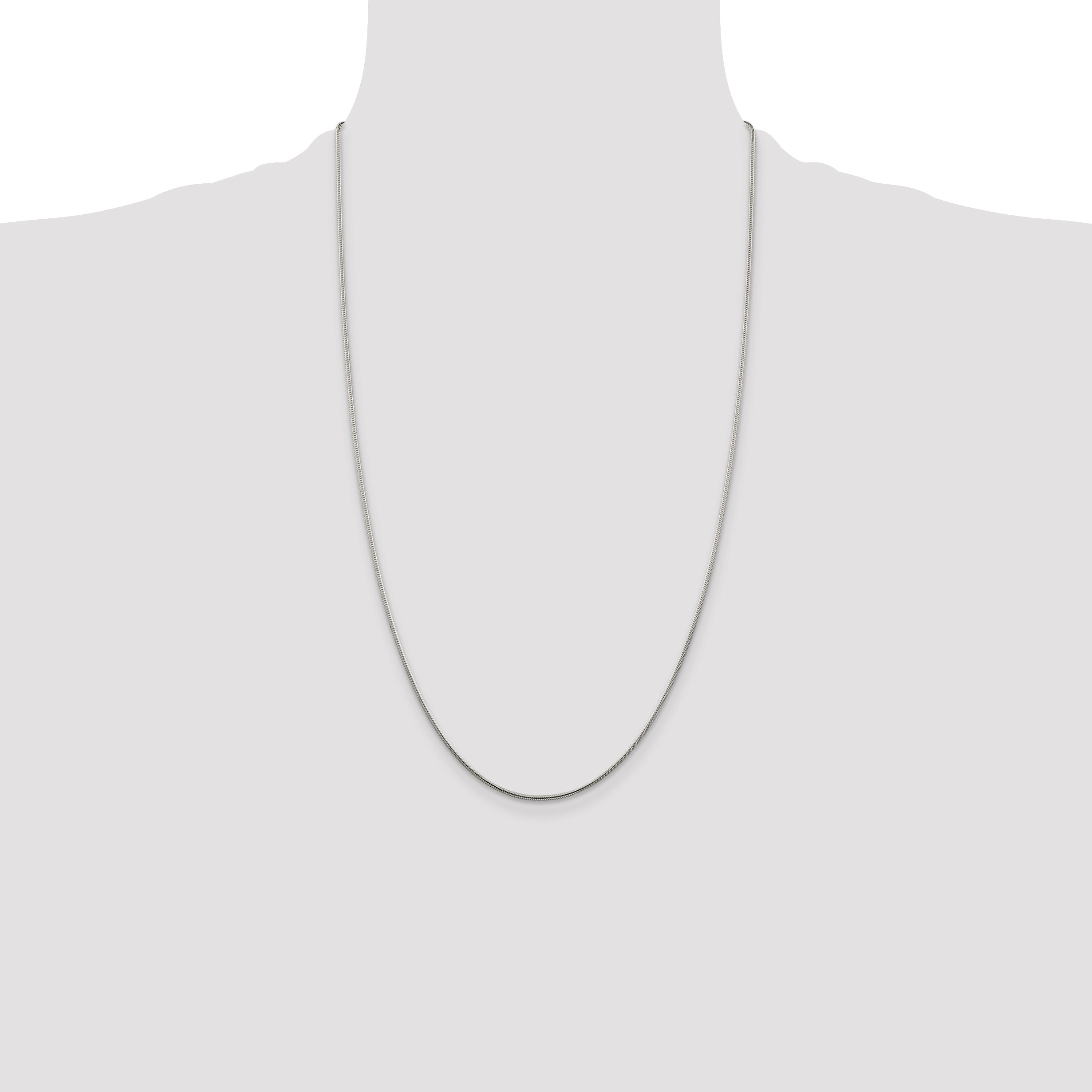 Sterling Silver 1.25mm Snake Chain