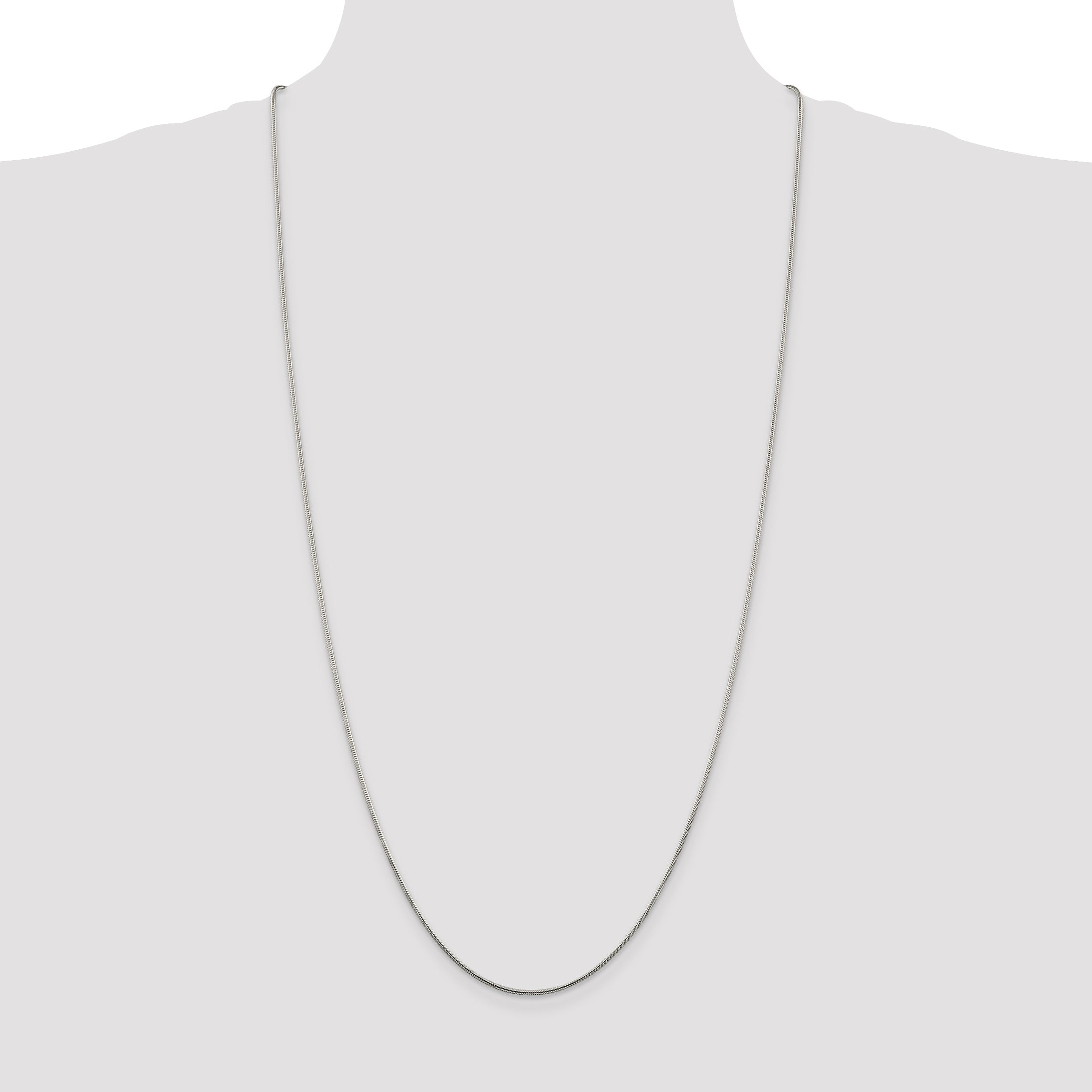 Sterling Silver 1.25mm Snake Chain