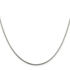 Sterling Silver Snake Chain Necklace 1.5mm