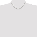Sterling Silver Snake Chain Necklace 1.5mm