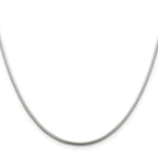 Sterling Silver Snake Chain Necklace 1.75mm