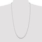 Sterling Silver 2mm Snake Chain